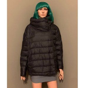 Lauren Ralph Lauren Women's Mockneck Down Lightweight Short Jacket Black M